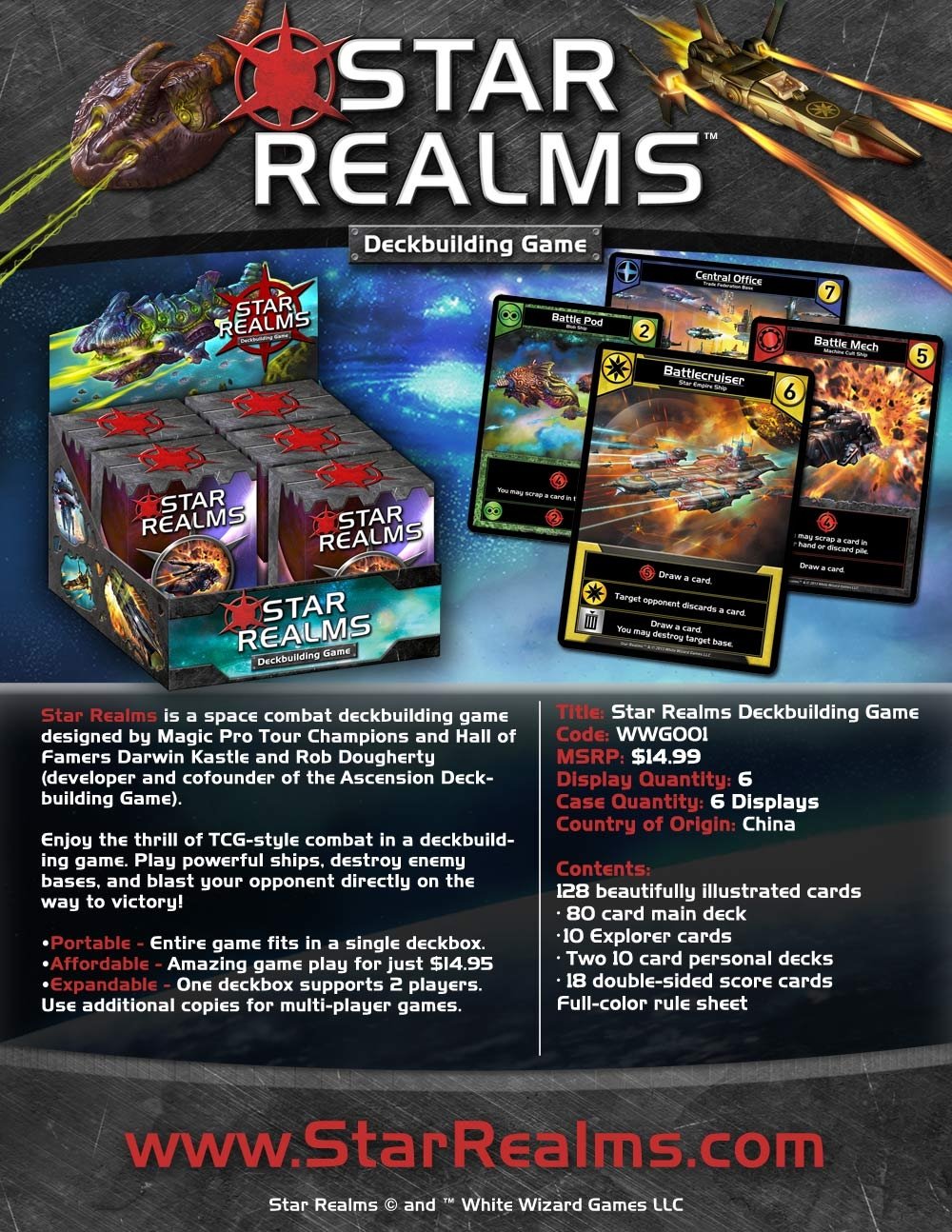 Star Realms Deck Building Game