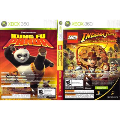 LEGO Indiana Jones and Kung Fu Panda Combo