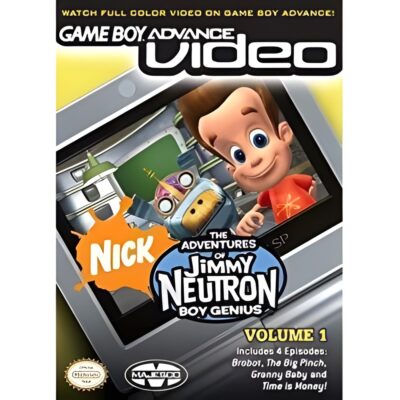 GBA Video Jimmy Neutron Volume 1