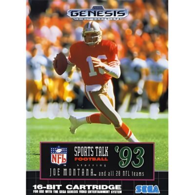 Sports Talk Football '93 Starring Joe Montana