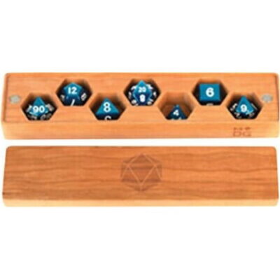 Premium Wood Dice Vault Cherry