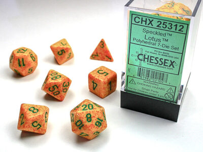 SP Poly Lotus 7p Speckled® Polyhedral Lotus™ 7-Die Set