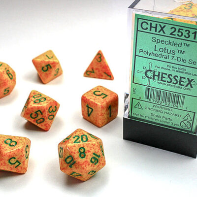 SP Poly Lotus 7p Speckled® Polyhedral Lotus™ 7-Die Set