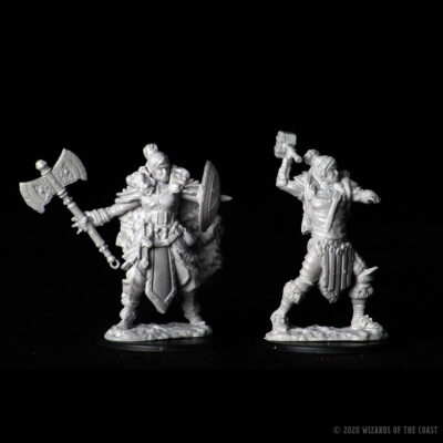 D&D Nolzur's Marvelous Miniatures - Female Half-Orc Barbarian - Image 3