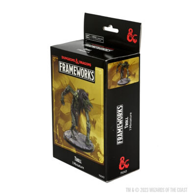 D&D FW W01 Troll Dungeons & Dragons Frameworks: W01 Troll - Image 4