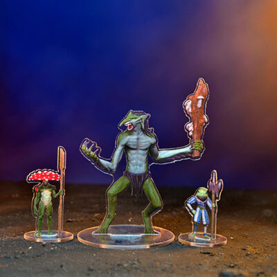 D&D Mini Idols Set 1 Wild Dungeons & Dragons Fantasy Miniatures: Idols of the Realms: 2D The Wild Beyond The Witchlight Set 1 - Image 14