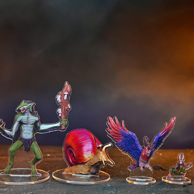D&D Mini Idols Set 1 Wild Dungeons & Dragons Fantasy Miniatures: Idols of the Realms: 2D The Wild Beyond The Witchlight Set 1 - Image 9