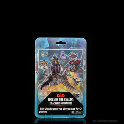D&D Mini Idols Set 2 Wild Dungeons & Dragons Fantasy Miniatures: Idols of the Realms: 2D The Wild Beyond The Witchlight Set 2