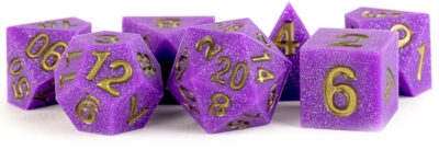 16mm Poly Dice Regal Ricochet 16mm Sharp Edge Silicone Rubber Poly Dice Set: Regal Ricochet (7) - Image 2
