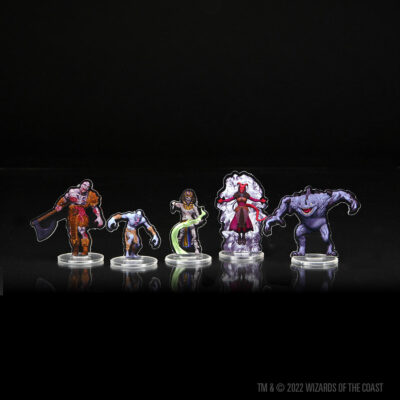 D&D Boneyard Set 1 D&D Idols of the Realms 2D Acrylic Miniature Boneyard Set 1 - Image 10