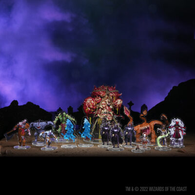 D&D Boneyard Set 1 D&D Idols of the Realms 2D Acrylic Miniature Boneyard Set 1 - Image 12