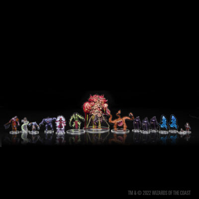 D&D Boneyard Set 1 D&D Idols of the Realms 2D Acrylic Miniature Boneyard Set 1 - Image 11
