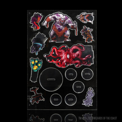D&D Boneyard Set 2 D&D Idols of the Realms 2D Acrylic Miniature Boneyard Set 2 - Image 4
