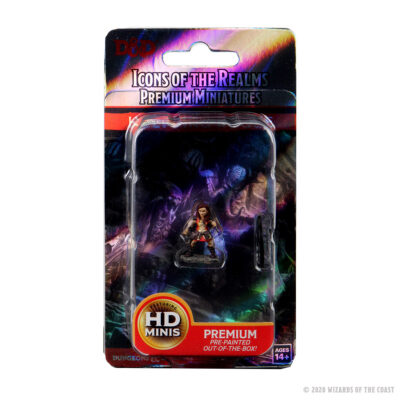 D&D Mini IOTR Premium Figures H Dungeons & Dragons Fantasy Miniatures: Icons of the Realms Premium Figures Halfling Female Rogue
