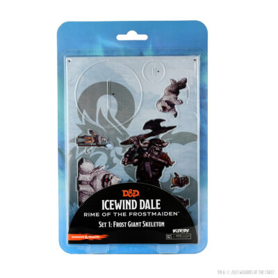D&D Set 1 Frost Giant Skeleton D&D Icewind Dale Rime of the Frostmaiden Set 1 Frost Giant Skeleton