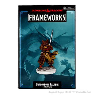 D&D FW W01 DB Paladin M Dungeons & Dragons Frameworks: W01 Dragonborn Paladin Male