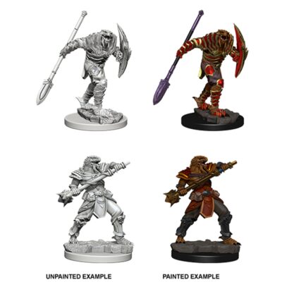 D&D Nolzur's Marvelous Miniatures: Dragonborn Male Fighter with Spear - Image 3
