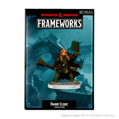 D&D FW W01 DW Cleric F Dungeons & Dragons Frameworks: W01 Dwarf Cleric Female