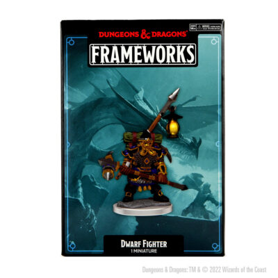 D&D FW W01 DW Fighter M Dungeons & Dragons Frameworks: W01 Dwarf Fighter Male