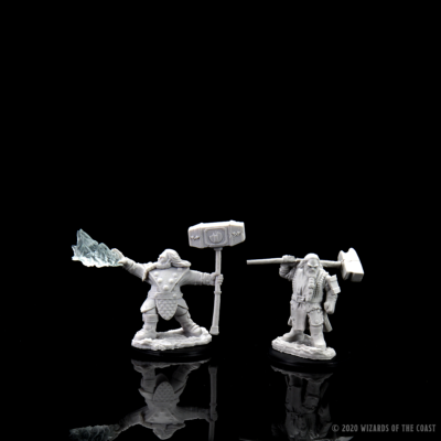 D&D Nolzur's Marvelous Miniatures - Male Dwarf Cleric - Image 3