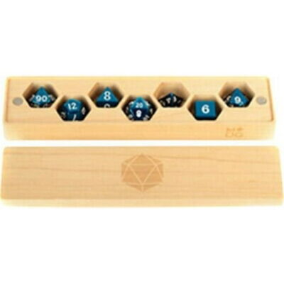 Premium Wood Dice Vault Maple