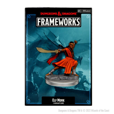 D&D FW W01 Elf Monk M Dungeons & Dragons Frameworks: W01 Elf Monk Male