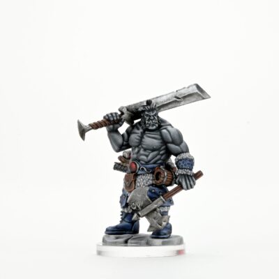 D&D FW W01 Orc Barb M Dungeons & Dragons Frameworks: W01 Orc Barbarian Male - Image 6