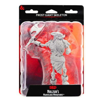 D&D Mini Frost Giant Skel. W16 Dungeons & Dragons Nolzur`s Marvelous Unpainted Miniatures: W16 Frost Giant Skeleton