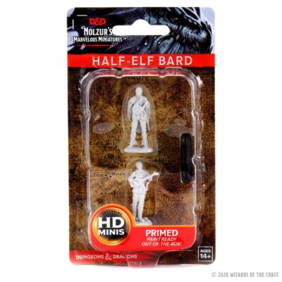 D&D Nolzur's Marvelous Miniatures - Female Half-Elf Bard