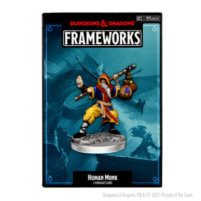 D&D FW W01 HU Monk M Dungeons & Dragons Frameworks: W01 Human Monk Male