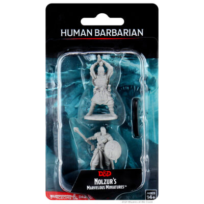 D&D Nolzur's Marvelous Miniatures: Human Barbarian Male (SKU 61369)