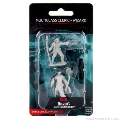 D&D Nolzur's Marvelous Miniatures: Multiclass Cleric + Wizard Male