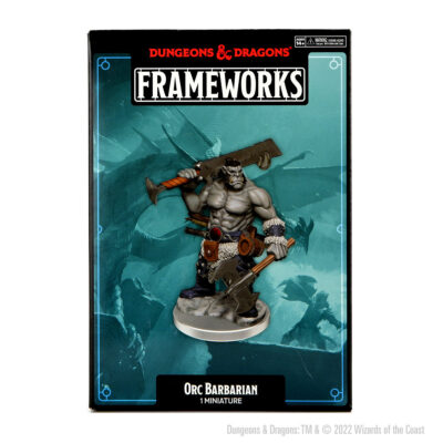 D&D FW W01 Orc Barb M Dungeons & Dragons Frameworks: W01 Orc Barbarian Male