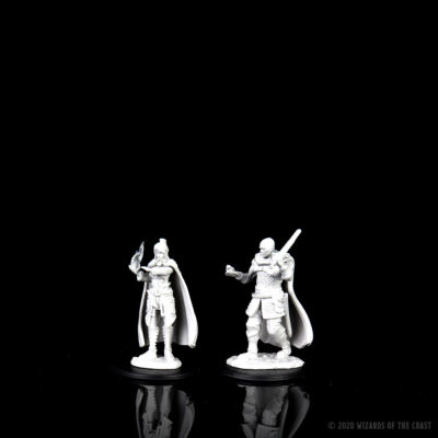 D&D Nolzur's Marvelous Miniatures - Human Ranger & Moon Elf Sorcerer - Image 3