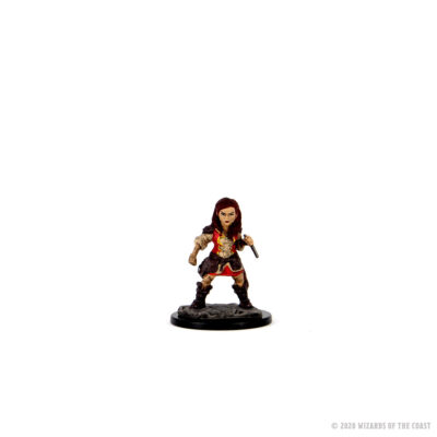 D&D Mini IOTR Premium Figures H Dungeons & Dragons Fantasy Miniatures: Icons of the Realms Premium Figures Halfling Female Rogue - Image 3