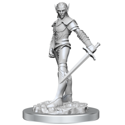 D&D Mini Drow Fighters W18 Dungeons & Dragons Nolzur`s Marvelous Unpainted Miniatures: W18 Drow Fighters