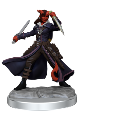 D&D FW W01 TI Rogue F Dungeons & Dragons Frameworks: W01 Tiefling Rogue Female - Image 4