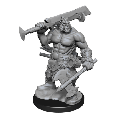 D&D FW W01 Orc Barb M Dungeons & Dragons Frameworks: W01 Orc Barbarian Male - Image 4