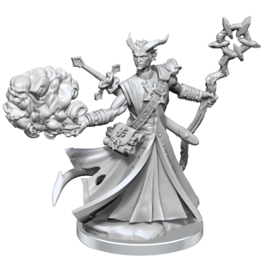 D&D FW W01 TI Warlock M Dungeons & Dragons Frameworks: W01 Tiefling Warlock Male - Image 3
