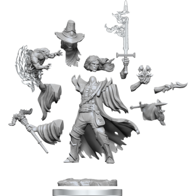 D&D FW W01 HU Warlock M Dungeons & Dragons Frameworks: W01 Human Warlock Male