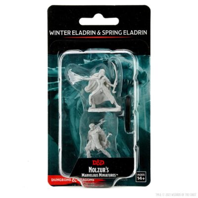 D&D Nolzur's Marvelous Miniatures: Winter Eladrin & Spring Eladrin