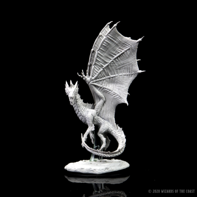 D&D Nolzur's Marvelous Miniatures: Young Silver Dragon - Image 4