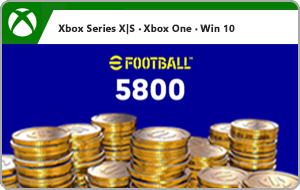 eFootball Coin 5800 (Xbox Series X|S & Xbox One & Win 10)