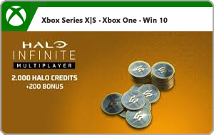 Halo Infinite: 2000 Halo Credits +200 Bonus (Xbox Series X|S & Xbox One & Win 10)