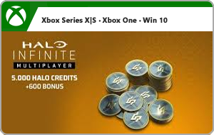 Halo Infinite: 5000 Halo Credits +600 Bonus (Xbox Series X|S & Xbox One & Win 10)