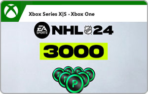 NHL 24: 3000 NHL Points (Xbox Series X|S & Xbox One)