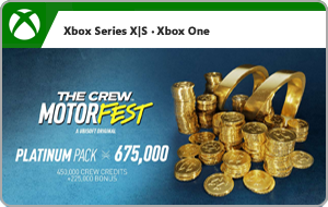 The Crew Motorfest: VC Platinum Pack 675,000 (Xbox Series X|S & Xbox One)