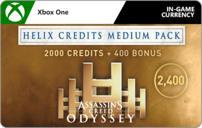 Assassin's Creed Odyssey: Helix Credits Medium Pack 2400 (Xbox One)