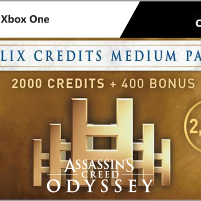 Assassin's Creed Odyssey: Helix Credits Medium Pack 2400 (Xbox One)
