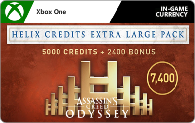 Assassin's Creed Odyssey: Helix Credits XL Pack 7400 (Xbox One)